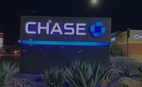 Chase Bank Signage & Lighting