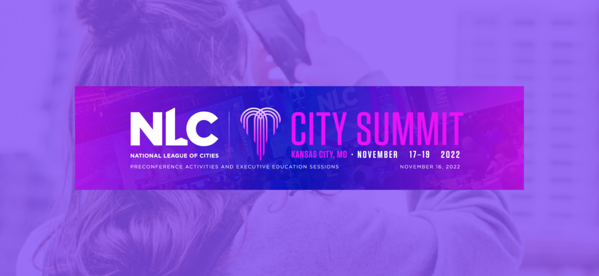 National League of Cities - iVueit attends City Summit