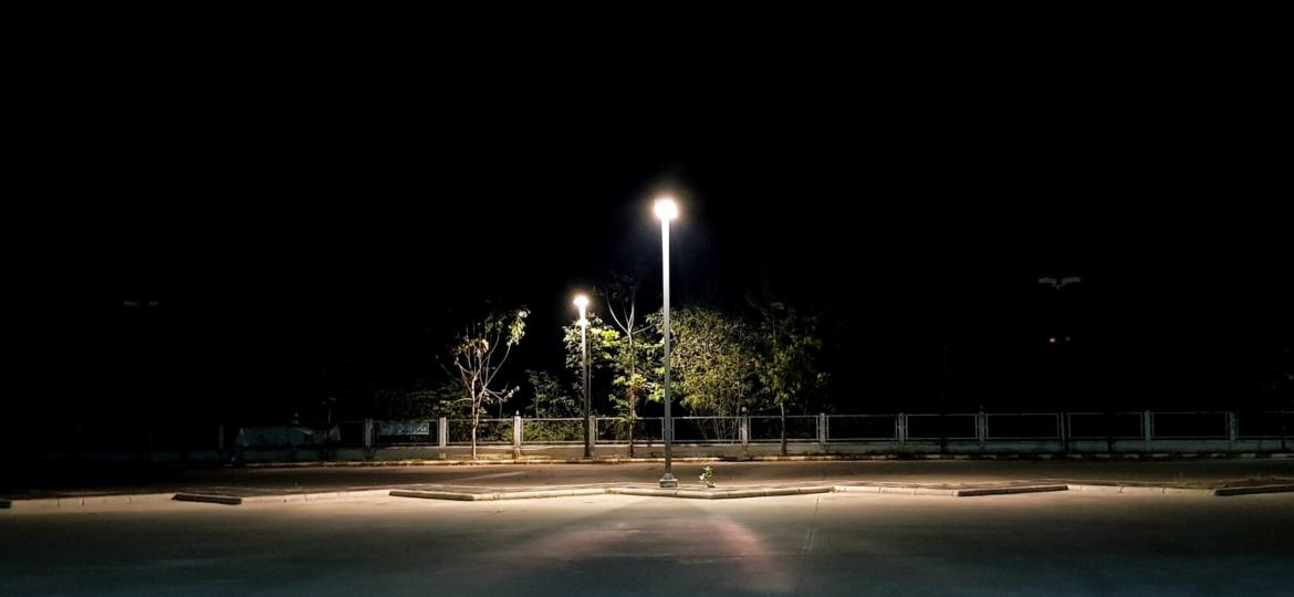 retail lighting management - parking lot