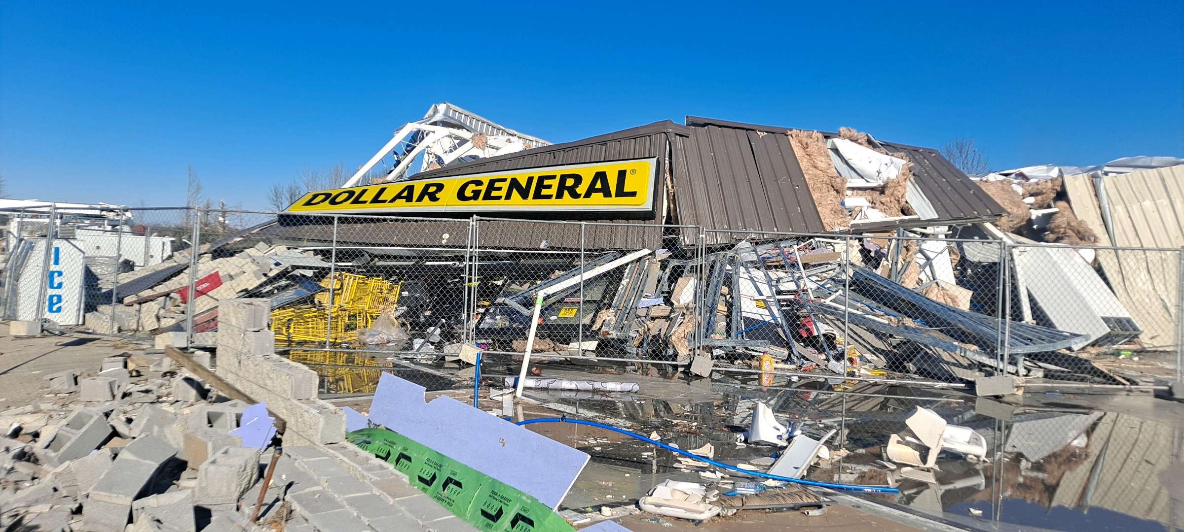 Storm or disaster conditions affecting a property
